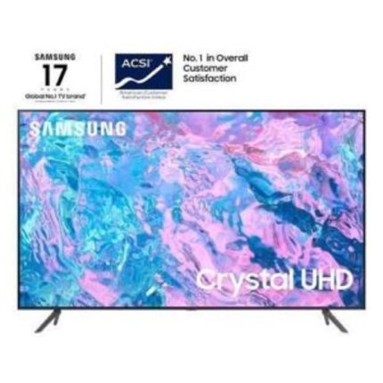 Samsung 55” 4K UHD SMART TV,ALEXA VOICE CONTROL,Q-SYMPHONY,VOICE ASSISTANT-CU7000