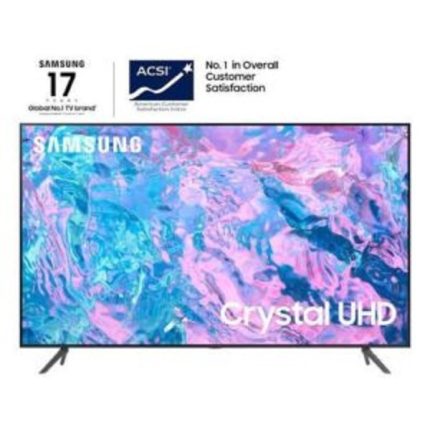 Samsung 65” 4K UHD SMART TV,ALEXA VOICE CONTROL,Q-SYMPHONY,VOICE ASSISTANT-CU7000