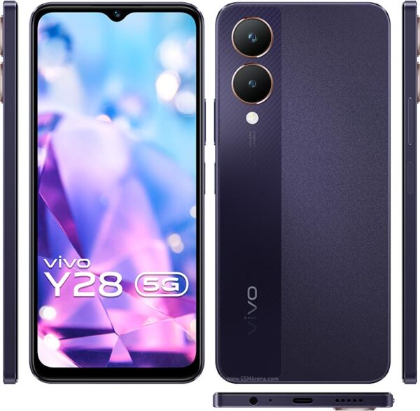 Vivo Y28 | 8GB RAM + 128 GB ROM & 256 GB ROM | (Dual SIM) 6000mAh | 6.64″ Display