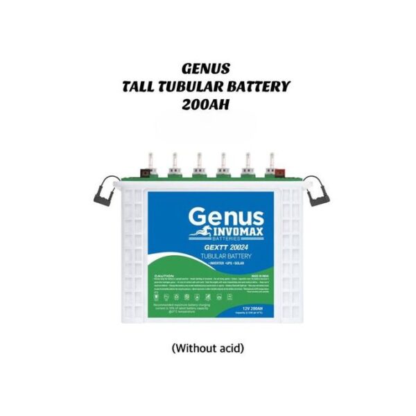 Genus 200AH TALL TABULAR BATTERY
