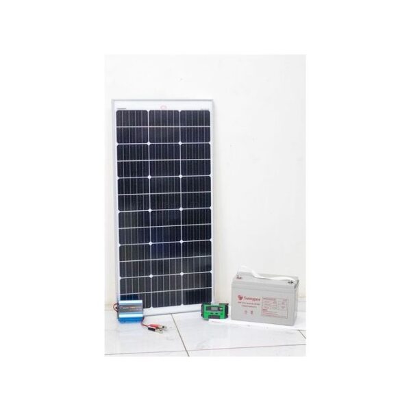Sunlight Solar 80W Solar Panel +70Ah Solar Battery +300W Solar Power Inverter +10Ah Solar Charge Controller