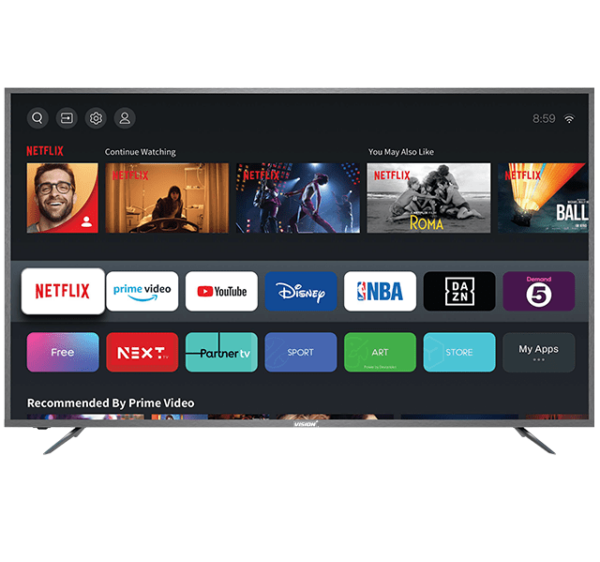 Vision Plus 75" 4K V+ OS Smart TV